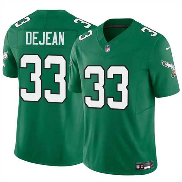 Men & Women & Youth Philadelphia Eagles #33 Cooper DeJean Green 2024 Draft F.U.S.E. Vapor Untouchable Throwback Limited Stitched Jersey,We sell and wholesale Men & Women & Youth Philadelphia Eagles #33 Cooper DeJean Green 2024 Draft F.U.S.E. Vapor Untouchable Throwback Limited Stitched Jersey on line form chian!